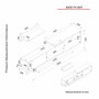 Hanah Home Asos Mueble de TV Blanco y Nogal